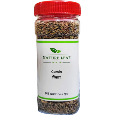 Nature Leaf Cumin( Jira) Seed Whole - 100 gm Jar image