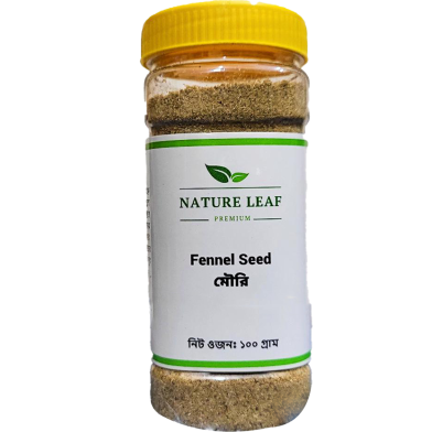 Nature Leaf Fennel Seed Powder (Mouri Gura) - 100 gm Jar image