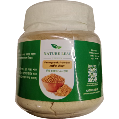 Nature Leaf Fenugreek Powder (Methi Powder) -100 gm Jar image
