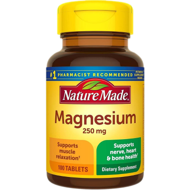 Nature Made Magnesium 250 mg - 100 Tablets -321113458 image