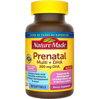 Nature Made Multi DHA Prenatal 90 Tablets image
