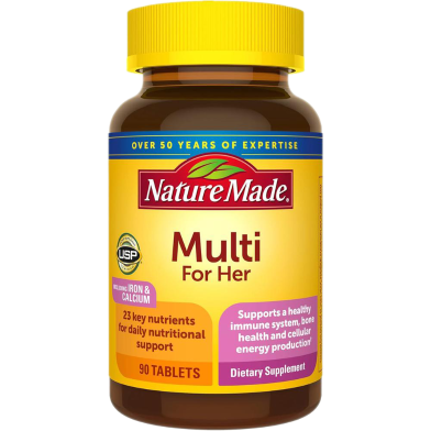Nature Made Multi for Her Women’s Multivitamin - 90 Tablets -337371739 image