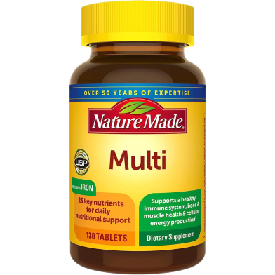 Nature Made Multivitamin - 130 Tablets -344289351 image