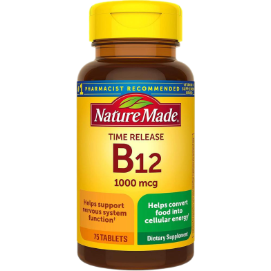 Nature Made Vitamin B12 1000 mcg - 75 Tablets -294720782 image