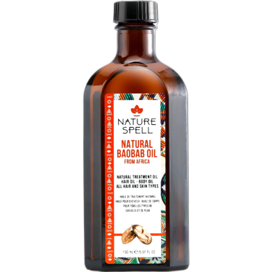 Nature Spell Natural Baobab Treatment Oil For Hair and Body – 150ml image