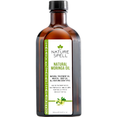 Nature Spell Natural Moringa Treatment Oil For Hair and Body – 150ml image