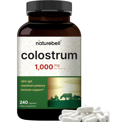 Naturebell Colostrum 1,000mg Per Serving 240 Capsules -523122260 image