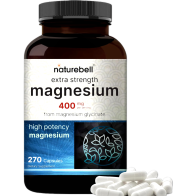 Naturebell Magnesium 400mg 270 Capsules - X003s1p581 image
