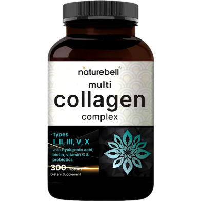 Naturebell Multi Collagen Complex Capsules 300Pcs image