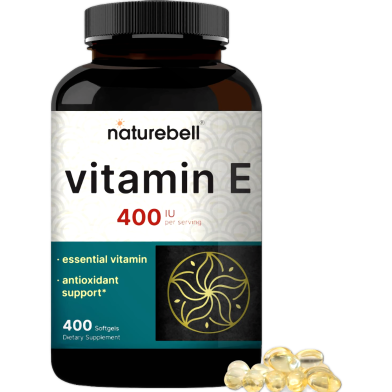 Naturebell Vitamin E 400 Iu 400 Softgels - X0045b0hxl image
