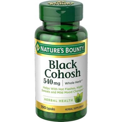 Nature's Bounty Black Cohosh 540 mg - 100 Capsules -326051527 image