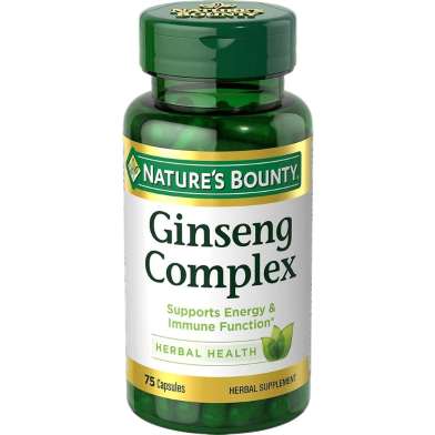 Nature's Bounty Ginseng Complex - 75 Capsules -326046807 image