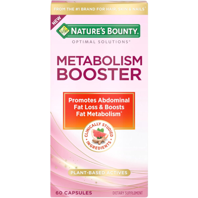 Natures Bounty Metabolism Booster 60 Capsules image