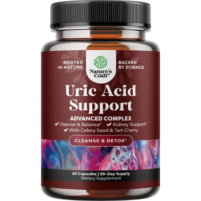 Nature’s Craft Uric Acid Formula 60 Capsules -371311723 image