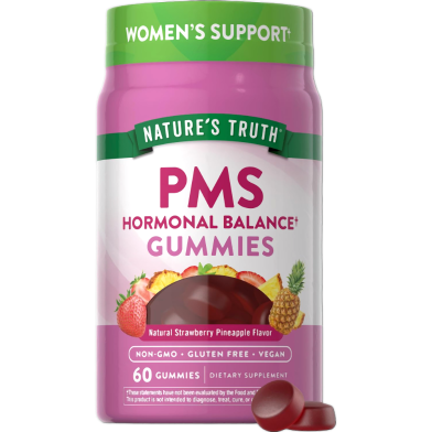 Nature's Truth Pms Hormonal Balance Support Gummies 60 Count - 840093123619 image