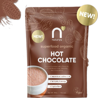 Naturya Superfood Organic Hot Chocolate 300gm image