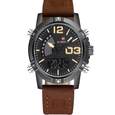 Naviforce 9095 L – Brown Watch image