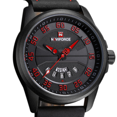 Naviforce 9124 Casual Leather Watch image