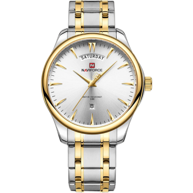 Naviforce 9213 Men's Stainless Steel Analog Sport Watch image