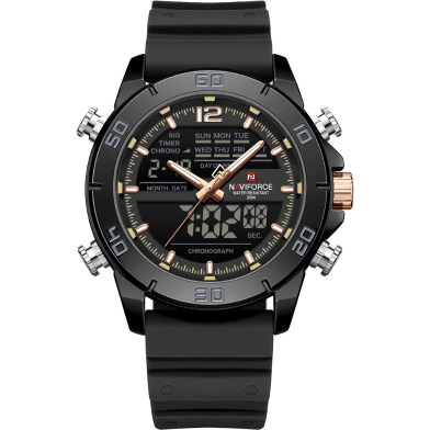 Naviforce 9253-T Luxury Dual Display Men Watch image