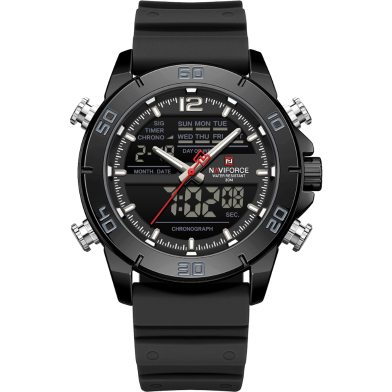 Naviforce 9253-T Luxury Dual Display Men Watch image