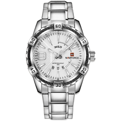 Naviforce NF9117CH Gold Luxury Sport Watch For Men - Gold image