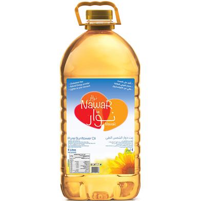 Nawar Pure Sunflower Oil Pet Bottle 4Ltr image