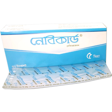 Nebicard 5 mg Tablet 10's Strip image