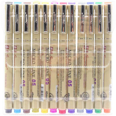 Superior Needle Drawing Color Gel pen 0.5mm image