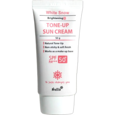 Nella White Snow Brightening Fermented Tone UP Sun Cream SPF50 PA 50g image
