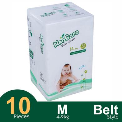 Neocare Premium Belt System Baby Diaper (4-9 kg) (10 Pcs) image