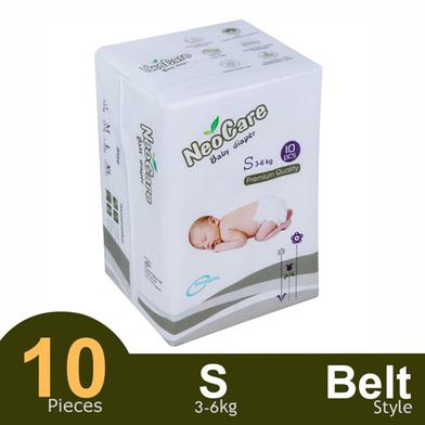 Neocare Premium Belt System Baby Diaper (3-6 kg) (10 Pcs) image