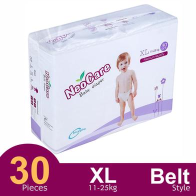Neocare Premium Belt System Baby Diaper (11-25 kg) (30 Pcs) image