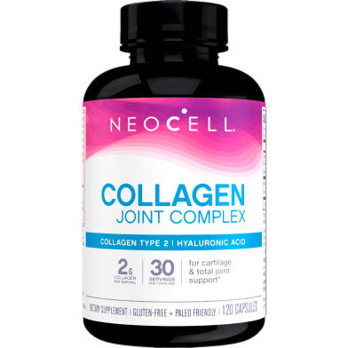 Neocell Advanced Joint Complex Collagen 2 Plus Hyaluronic Acid 120 Capsules - 850071141566 image