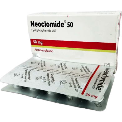 Neoclomide 50 mg Tablet 10's Strip image