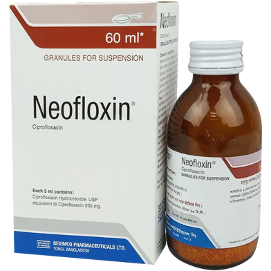 Neofloxin 60 ml Powder for Suspension–60 ml Bottle image