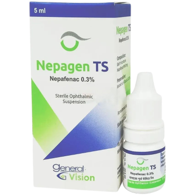 Nepagen Ts 0.3 Percent Ophthalmic Suspension 5 ml Drop image