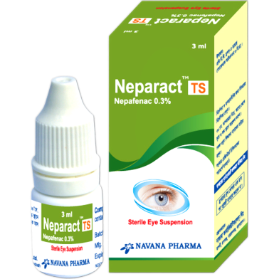 Neparact TS 0.3 Percent Ophthalmic Suspension 3 ml drop image