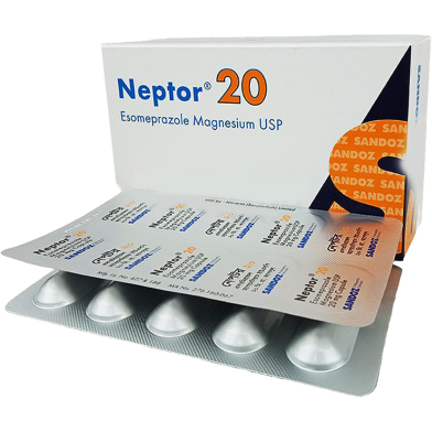 Neptor 20 mg 10's Strip Capsule image