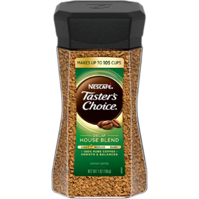 Nescafe Tasters C.Decaf House Blend Inst.Coffee Jar 397 gm image