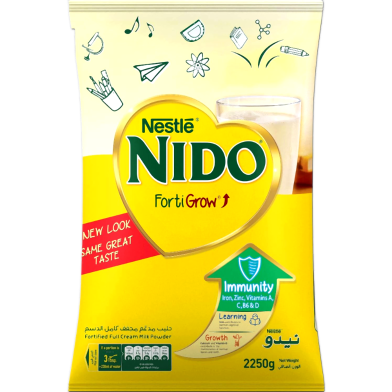 Nestle NIDO Forti Grow Fortified Full Cream Milk Powder 2250 gm image