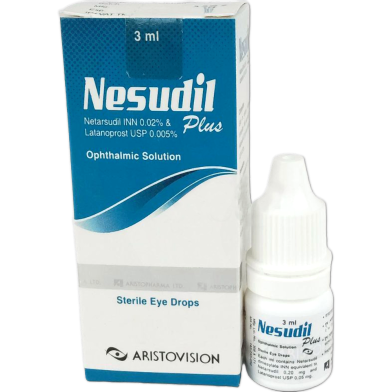 Nesudil Plus 0.02 Percent 0.005 Percent Ophthalmic Solution 3 ml Drop image