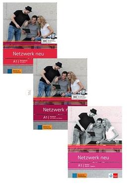 Netzwerk Neu A1 Textbook, Workbook, Glossar, Audios Available on Allango (Set Of 3 Books ) image