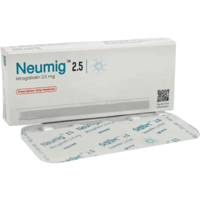 Neumig 2.5 mg Tablet 10's Strip image