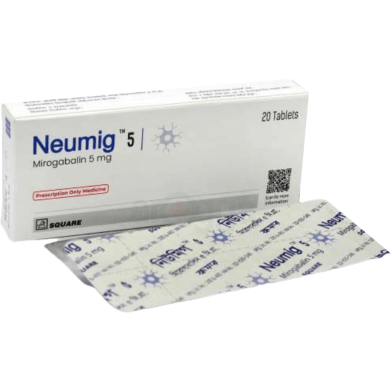 Neumig 5 mg Tablet 10's Strip image