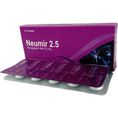 Neumir 2.5 mg Tablet 10's Strip image
