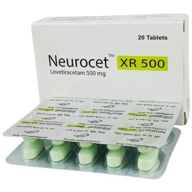 Neurocet XR 500 mg Tablet (Extended Release) 10's Strip image