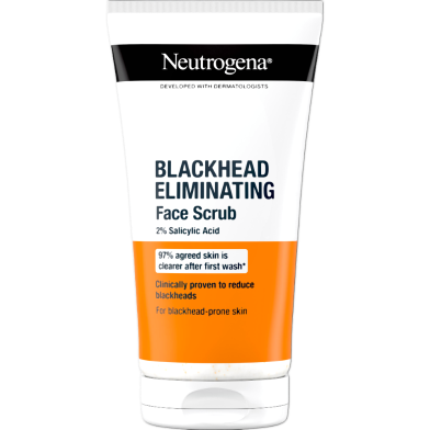 Neutrogena Blackhead Eliminating Face Scrub – 150ml image