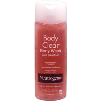 Neutrogena Body Clear Pink Grapefruit Body Wash 250ml image