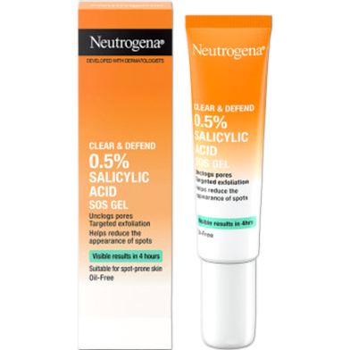 Neutrogena Clear and Defend .5 Percent salicylic Acid sos Gel image